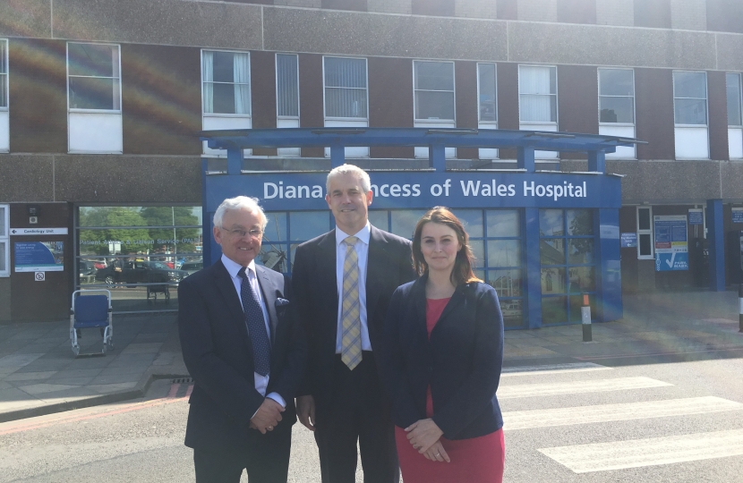 Martin, Steve Barclay MP and Melanie Onn MP