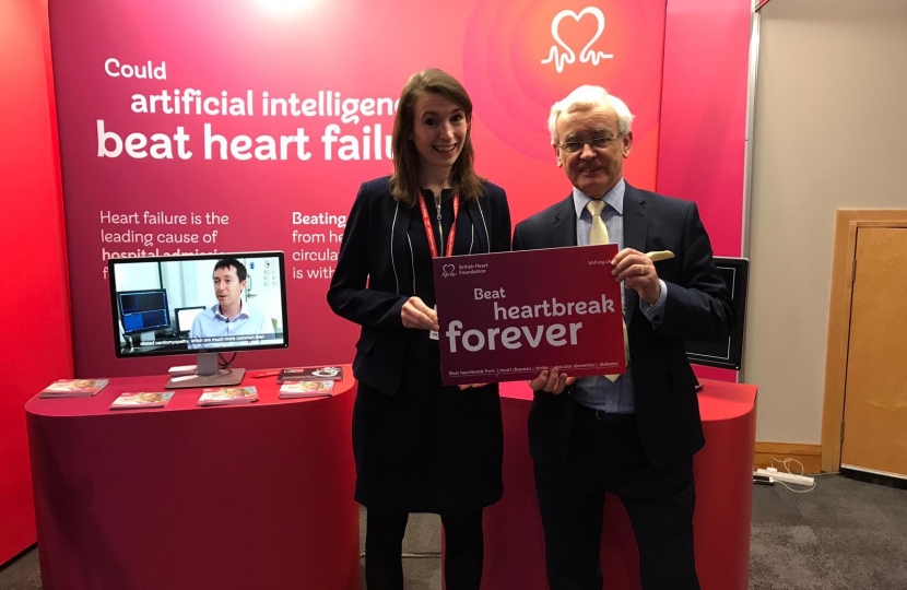 Martin Meets The British Heart Foundation To Discuss Artificial