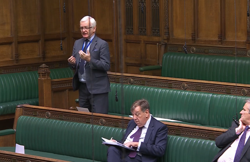 Martin Speaks in the Chamber 