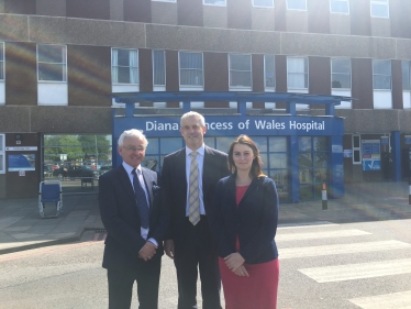 Martin, Steve Barclay MP and Melanie Onn MP