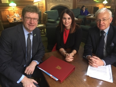 Greg Clark, Melanie Onn and Martin Vickers